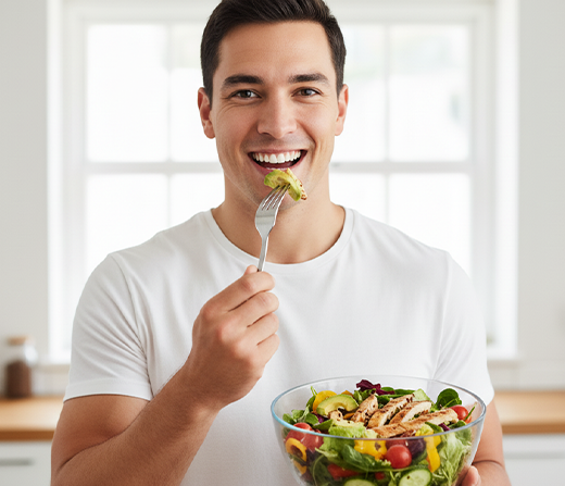 Iniciando nuevo régimen calórico con Korglutide